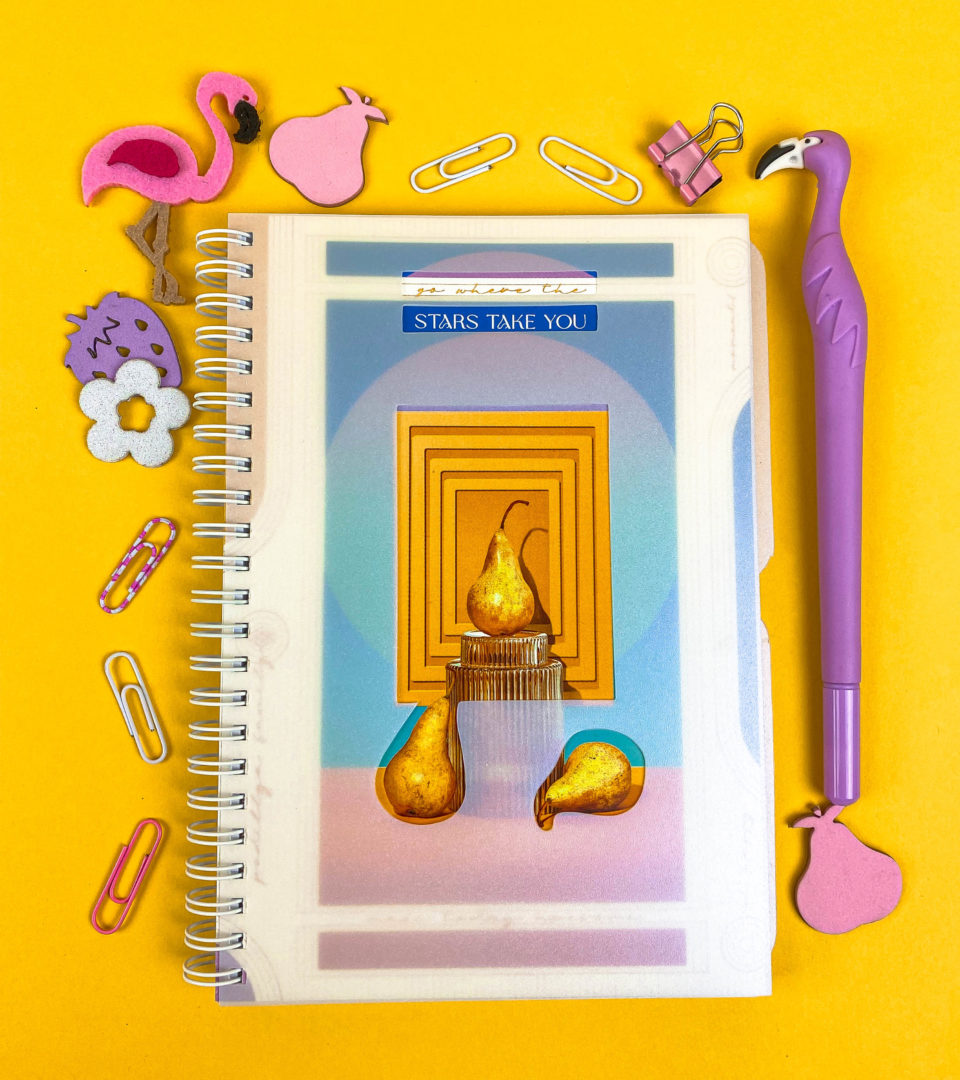 Блокнот А5 з пластиковою обкладинкою “Кольорова мить” фото 4