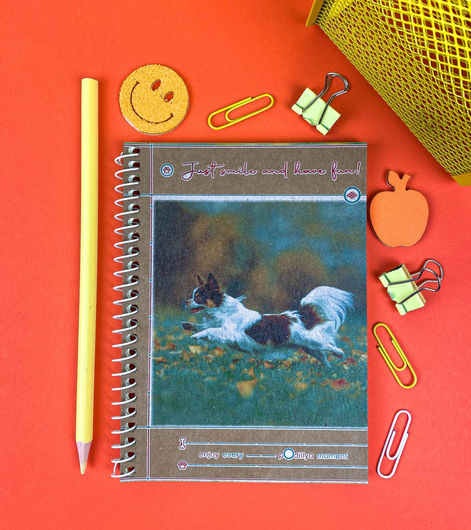 Блокнот А6 крафт “Веселий настрій” фото 2