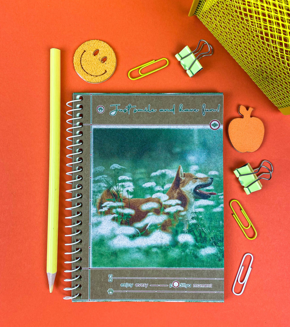 Блокнот А6 крафт “Веселий настрій” фото 3