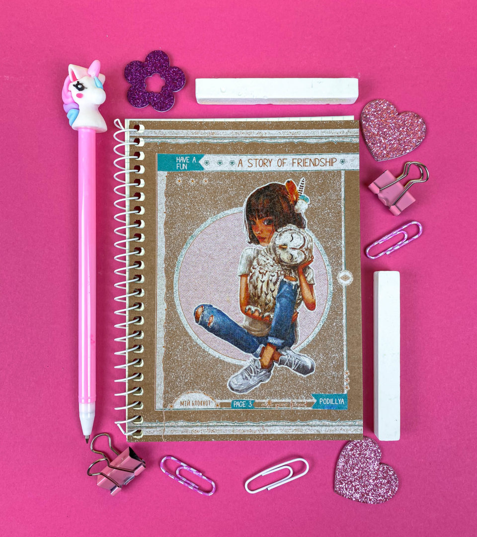 Блокнот А6 крафт “Історія про дружбу” фото 4