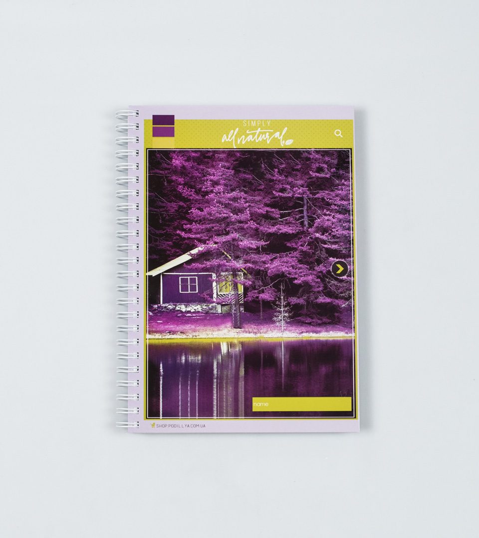Блокнот Яскрава природа фото 3
