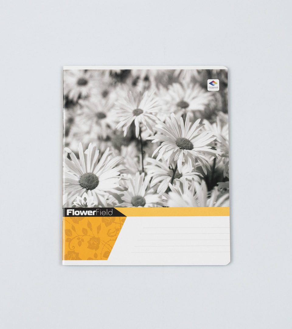 Зошити загальні “Ч/Б квіти” фото 4