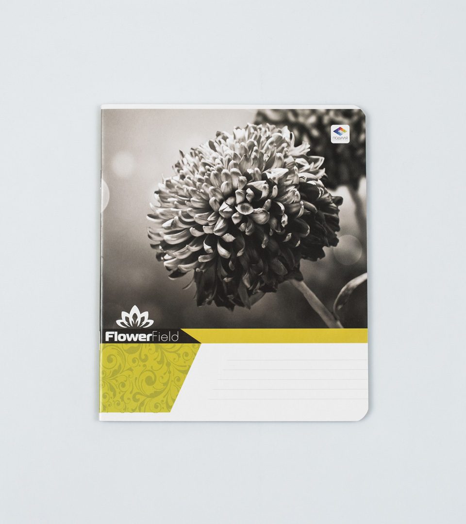 Зошити загальні “Ч/Б квіти” фото 5