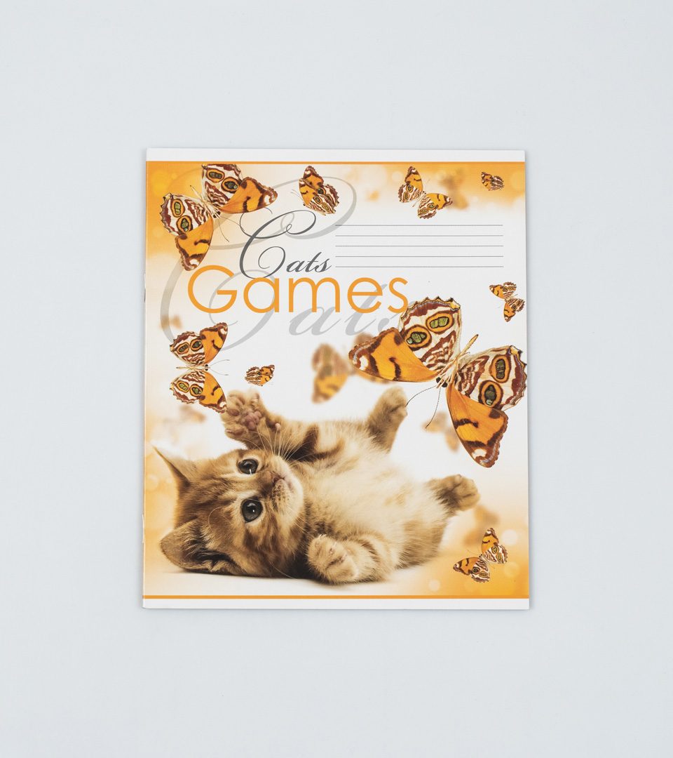 Зошити шкільні “Ігри котів” фото 2