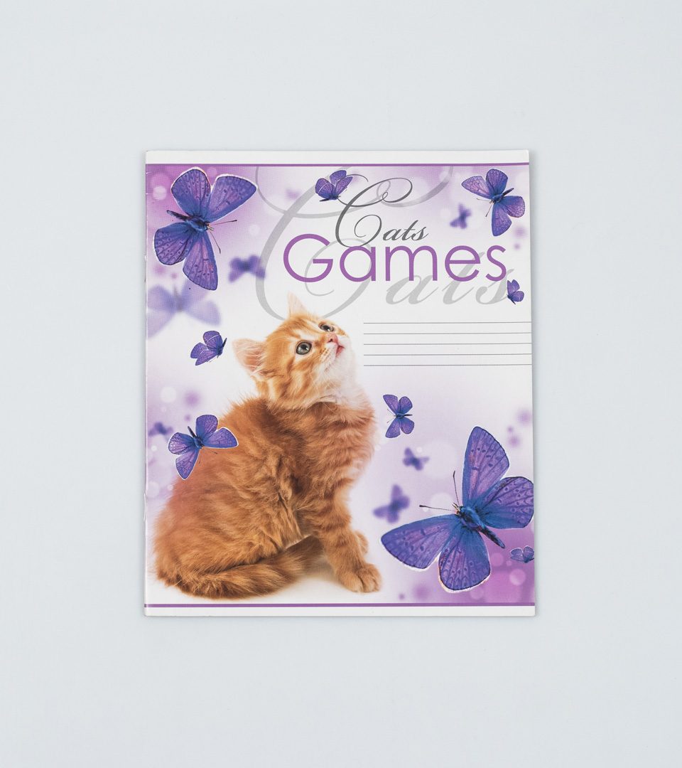 Зошити шкільні “Ігри котів” фото 3