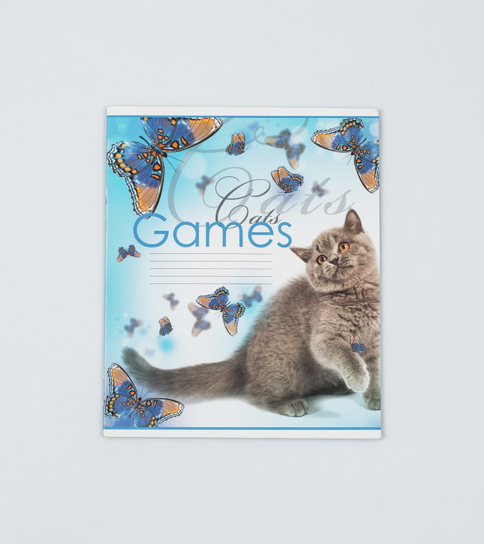 Зошити шкільні “Ігри котів” фото 4