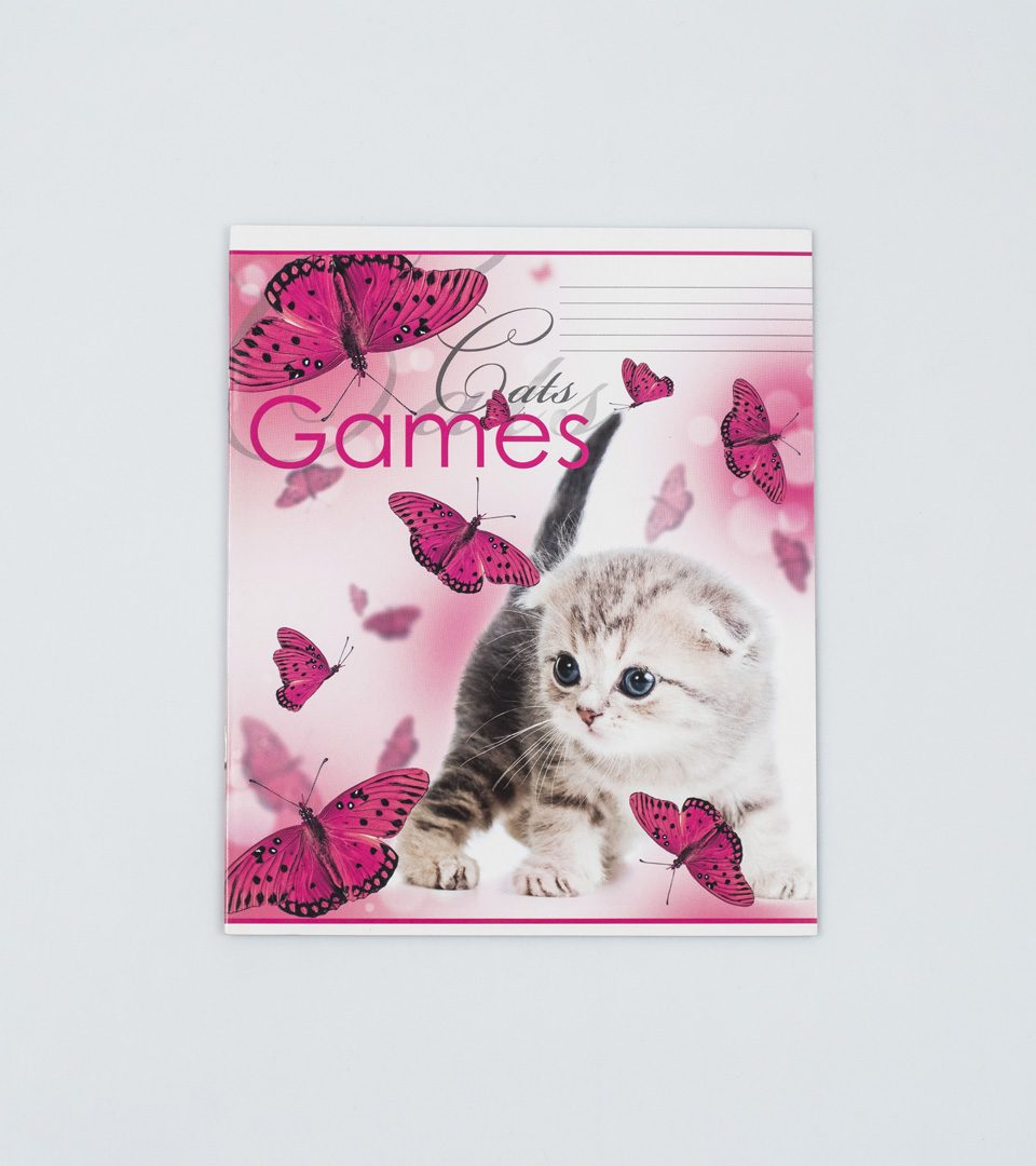 Зошити шкільні “Ігри котів” фото 5