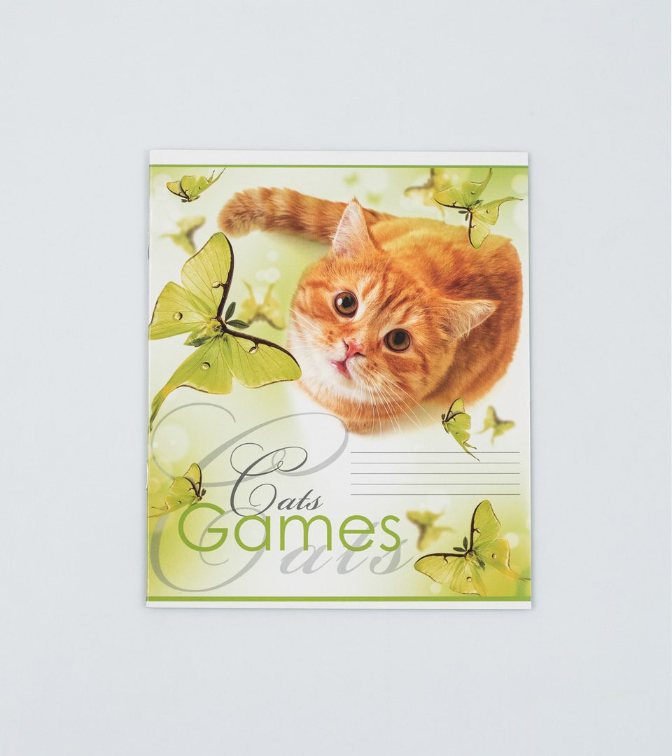 Зошити шкільні “Ігри котів” фото 6