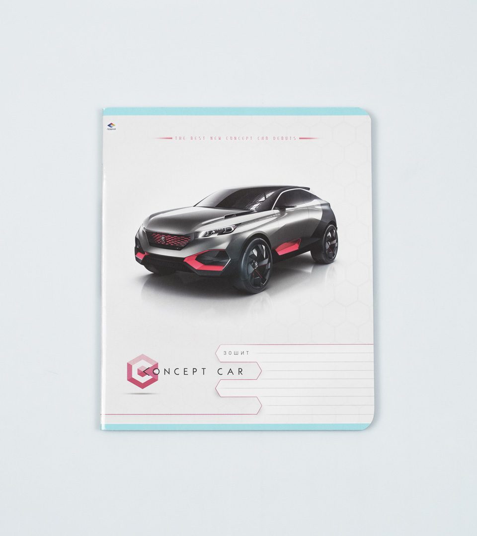 Зошити загальні “Концепт авто” фото 3
