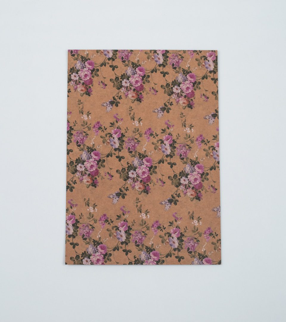 Дизайнерський картон “Крафт квіти” фото 5
