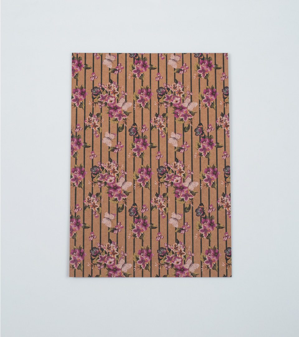 Дизайнерський картон “Крафт квіти” фото 8