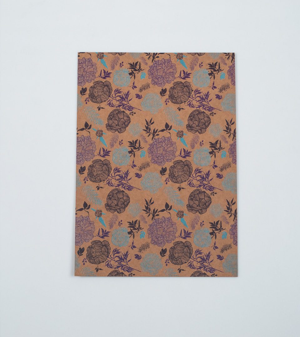 Дизайнерський картон “Крафт квіти” фото 9