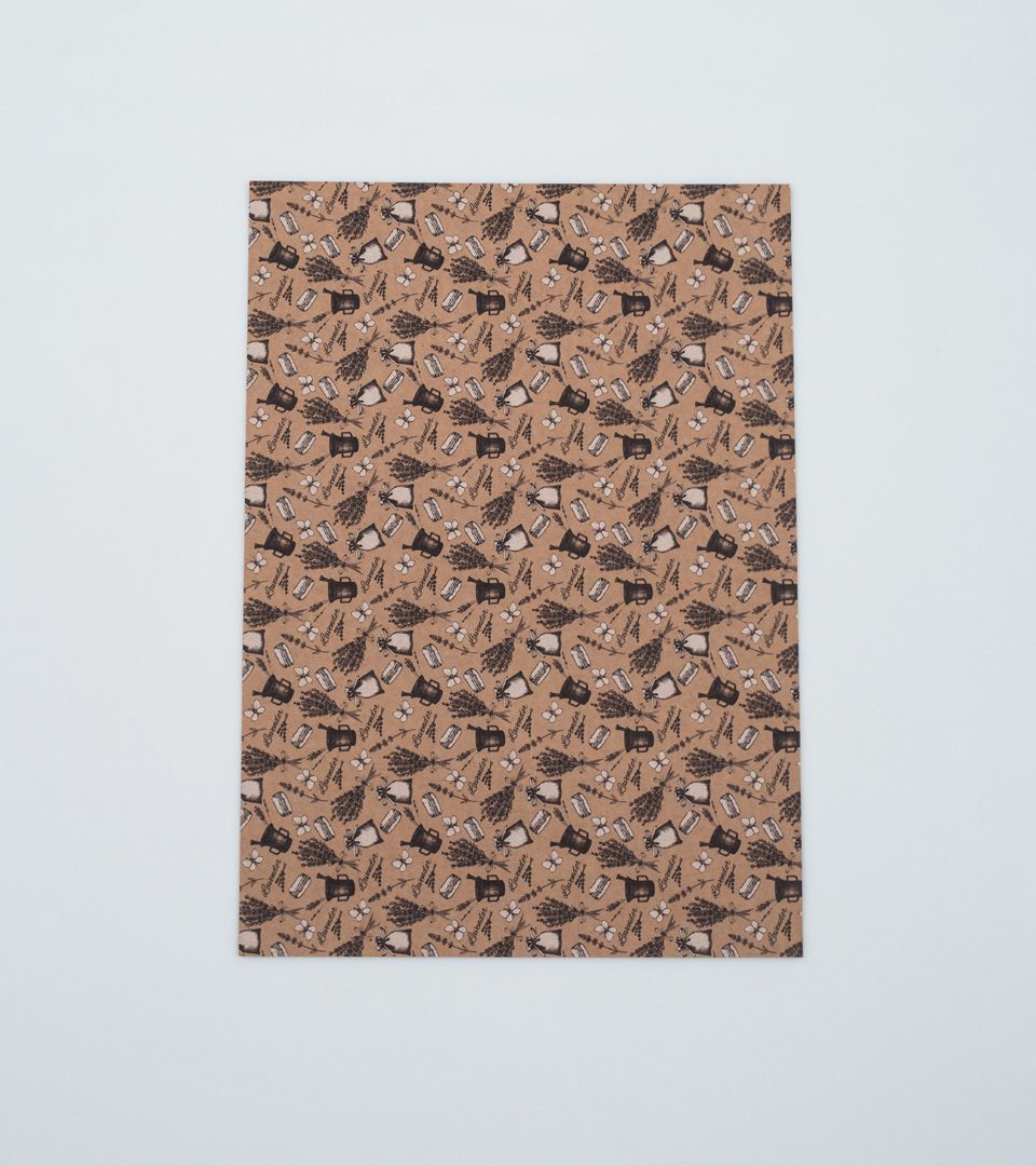 Папір для скрапбукінгу “Крафт орнамент” фото 3