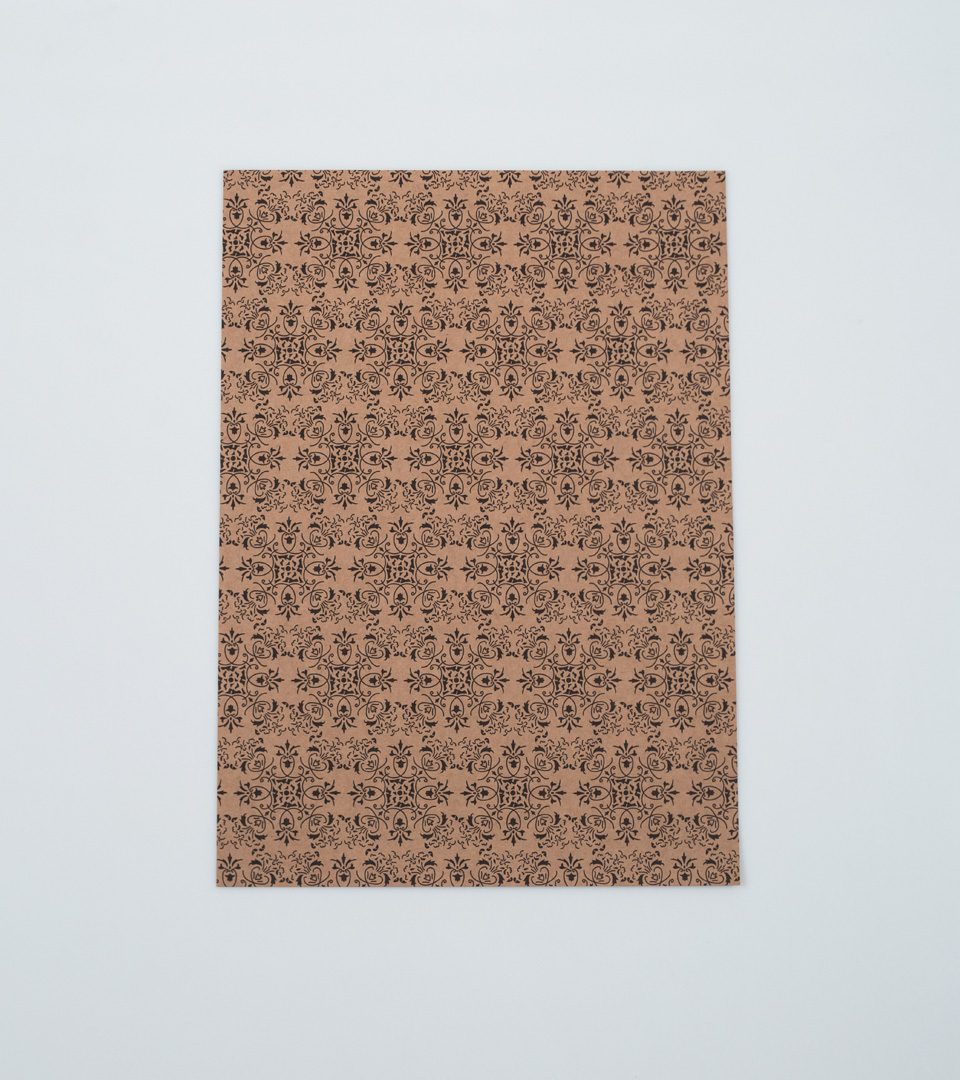 Папір для скрапбукінгу “Крафт орнамент” фото 4