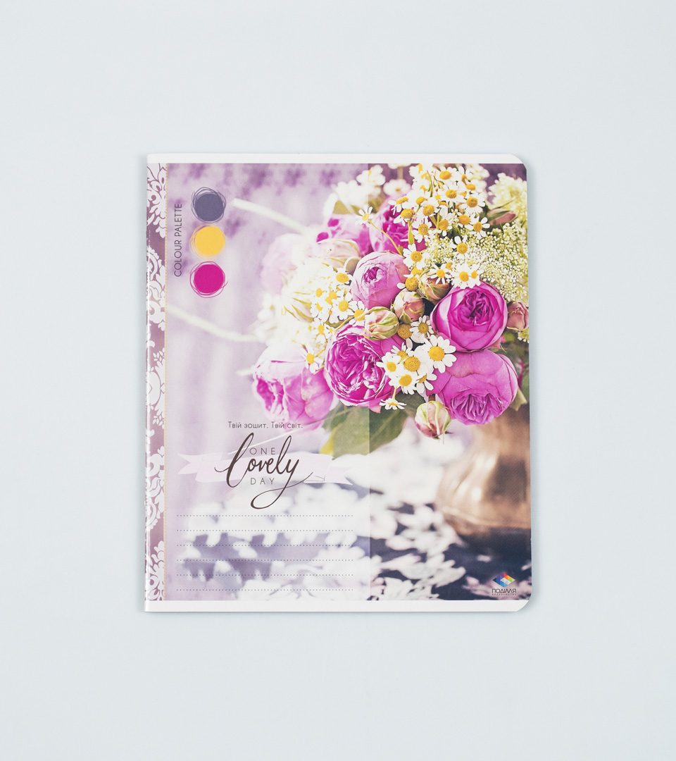 Зошити шкільні “Ніжні квіти” фото 2