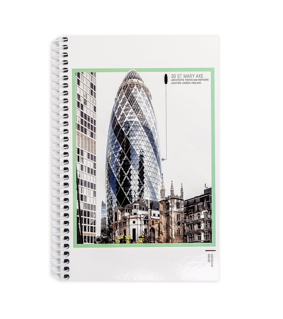 Блокнот А5 “Світова архітектура” фото 3