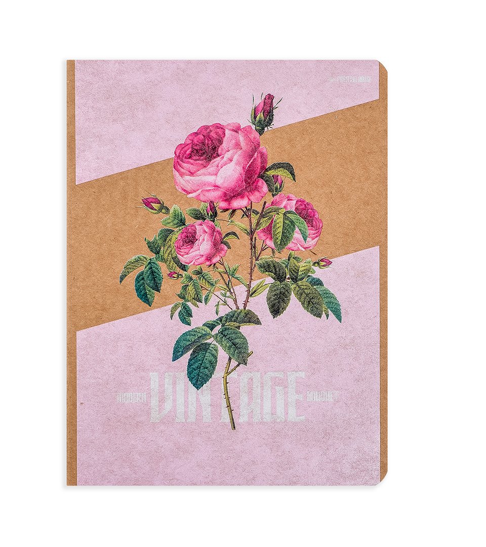 Блокнот А5 крафт м’яка обкладинка “Вінтаж” фото 4