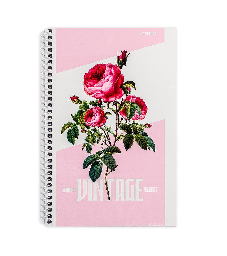Блокнот А5 “Вінтажний букет” фото 3