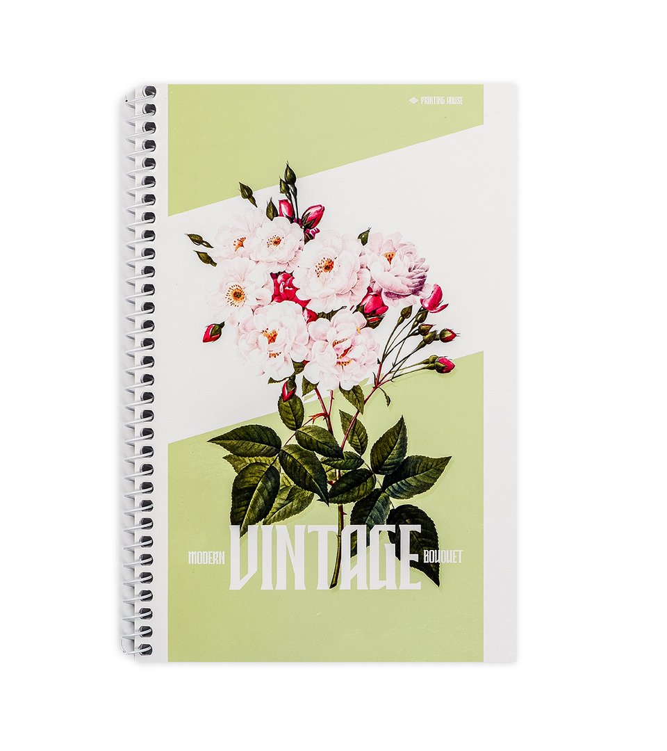 Блокнот А5 “Вінтажний букет” фото 4