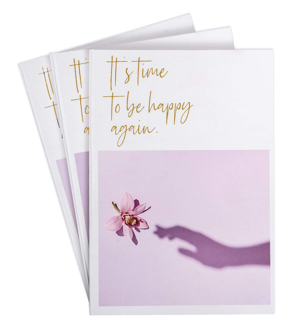 ЗОШИТ ОФІСНИЙ А4 “Будь щасливою” фото 1