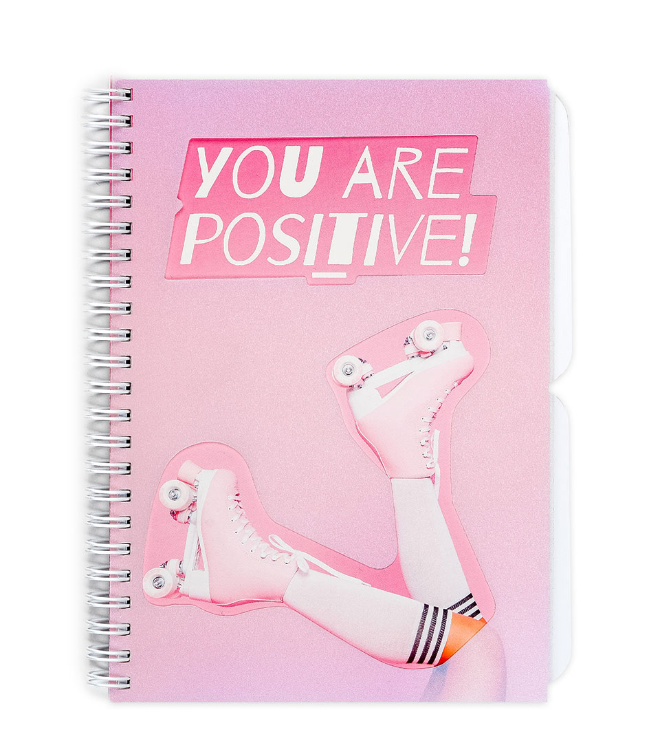 Блокнот А5 з пластиковою обкладинкою “Твій день” фото 4