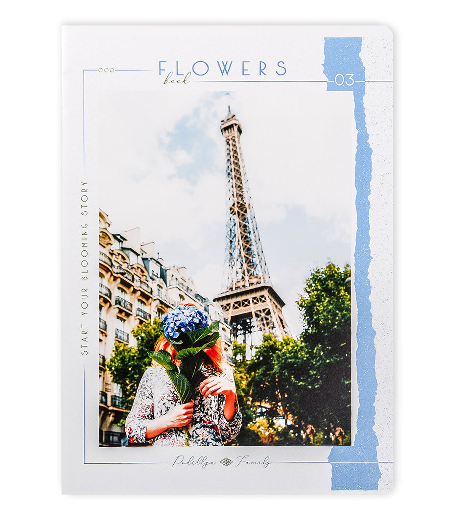 Зошит офісний А4 “Квіткова книга” фото 4