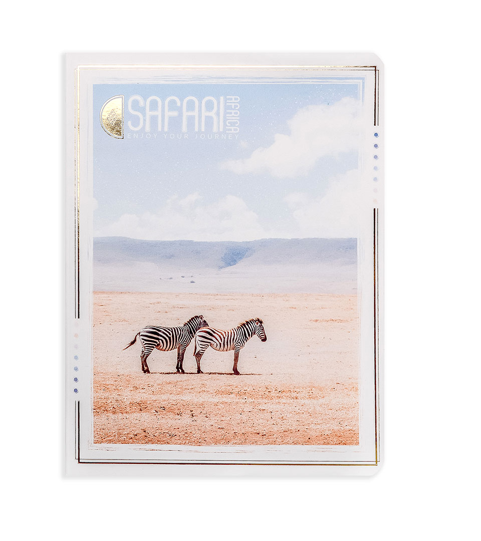 Блокнот А5 м’яка обкладинка “Сафарі” фото 3