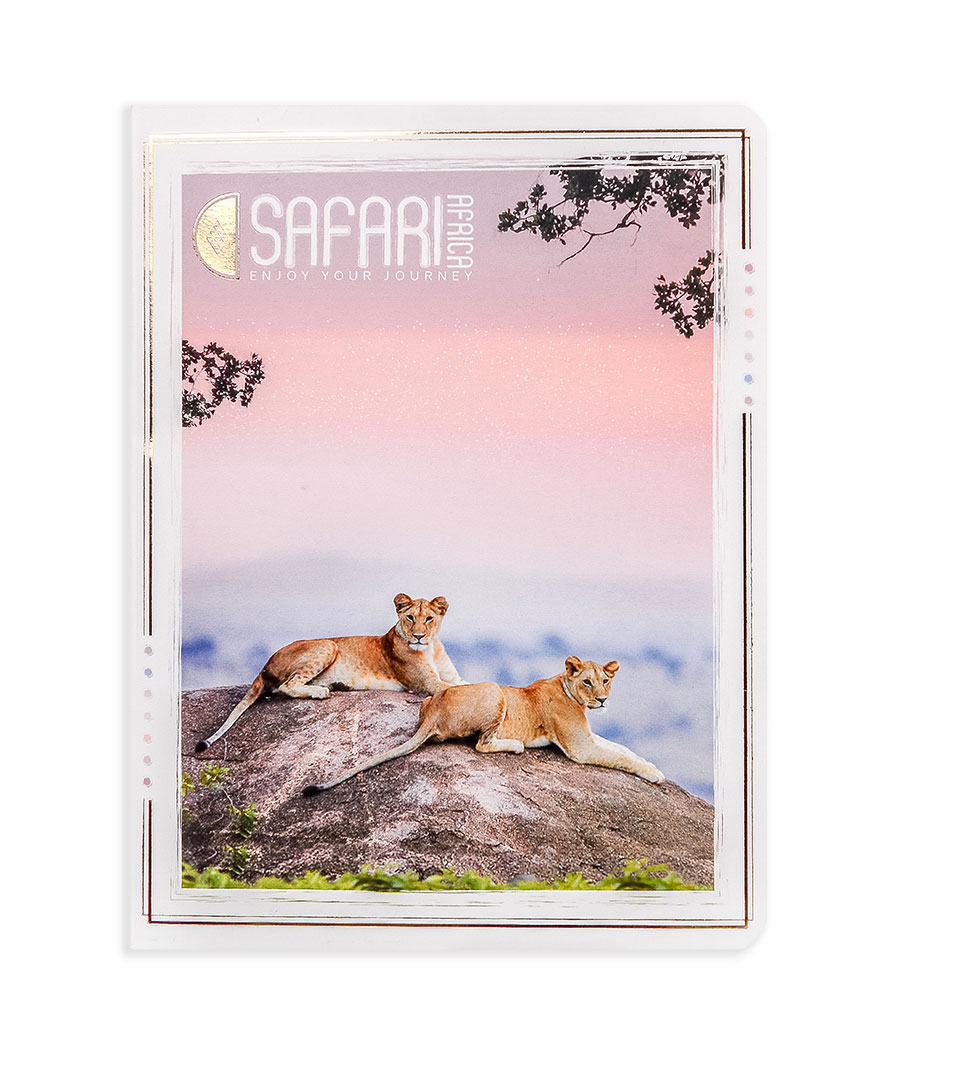 Блокнот А5 м’яка обкладинка “Сафарі” фото 4