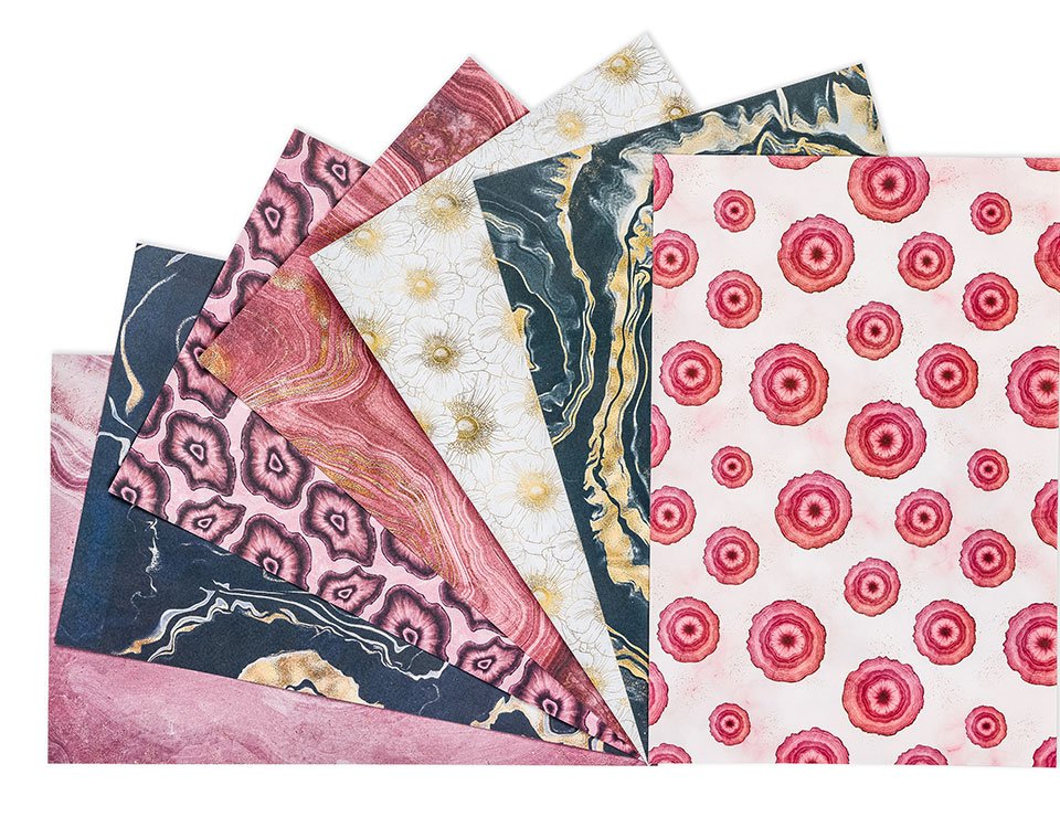 Папір для скрапбукінгу “Агат” фото 3