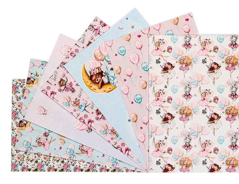 Папір для скрапбукінгу “Балет” фото 2