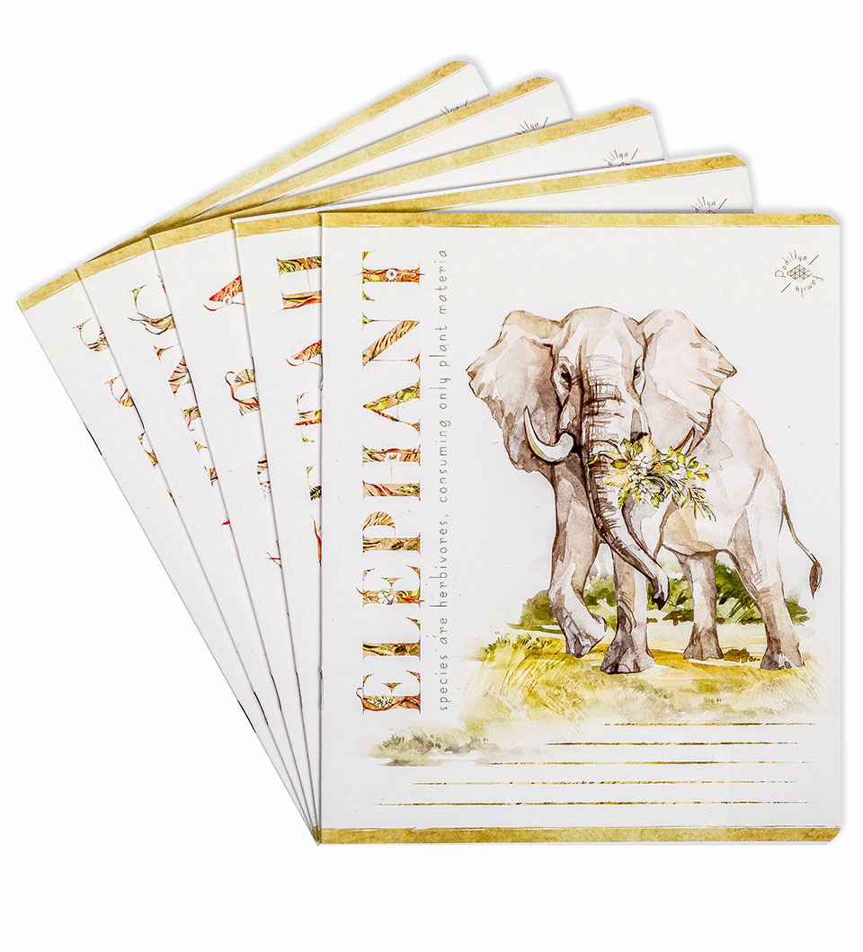 Зошити шкільні “Акварельна савана” фото 1