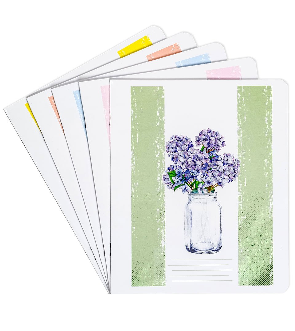 Зошити шкільні “Квіти зігріють душу” фото 1