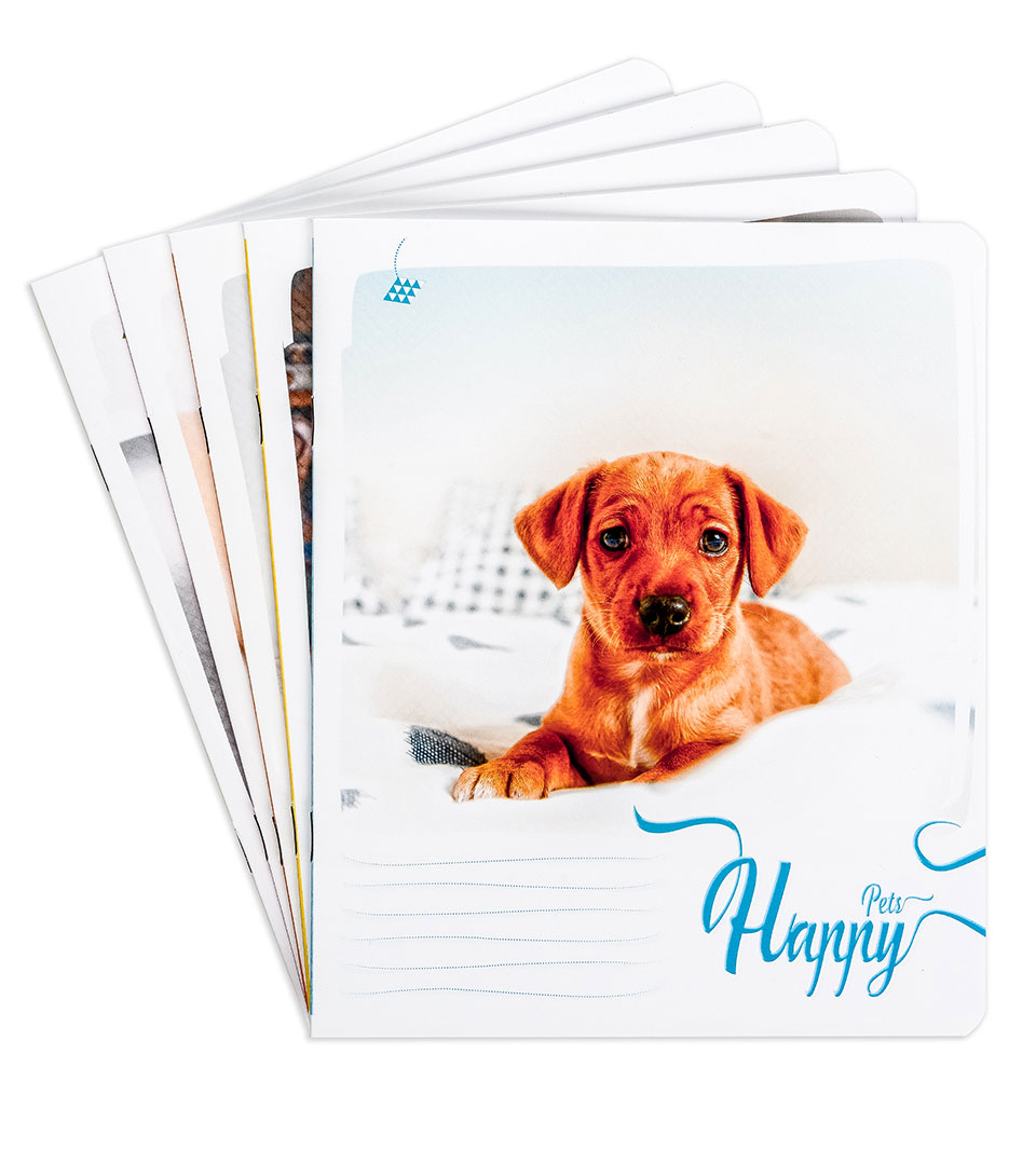 Зошити шкільні “Щасливі улюбленці” фото 1