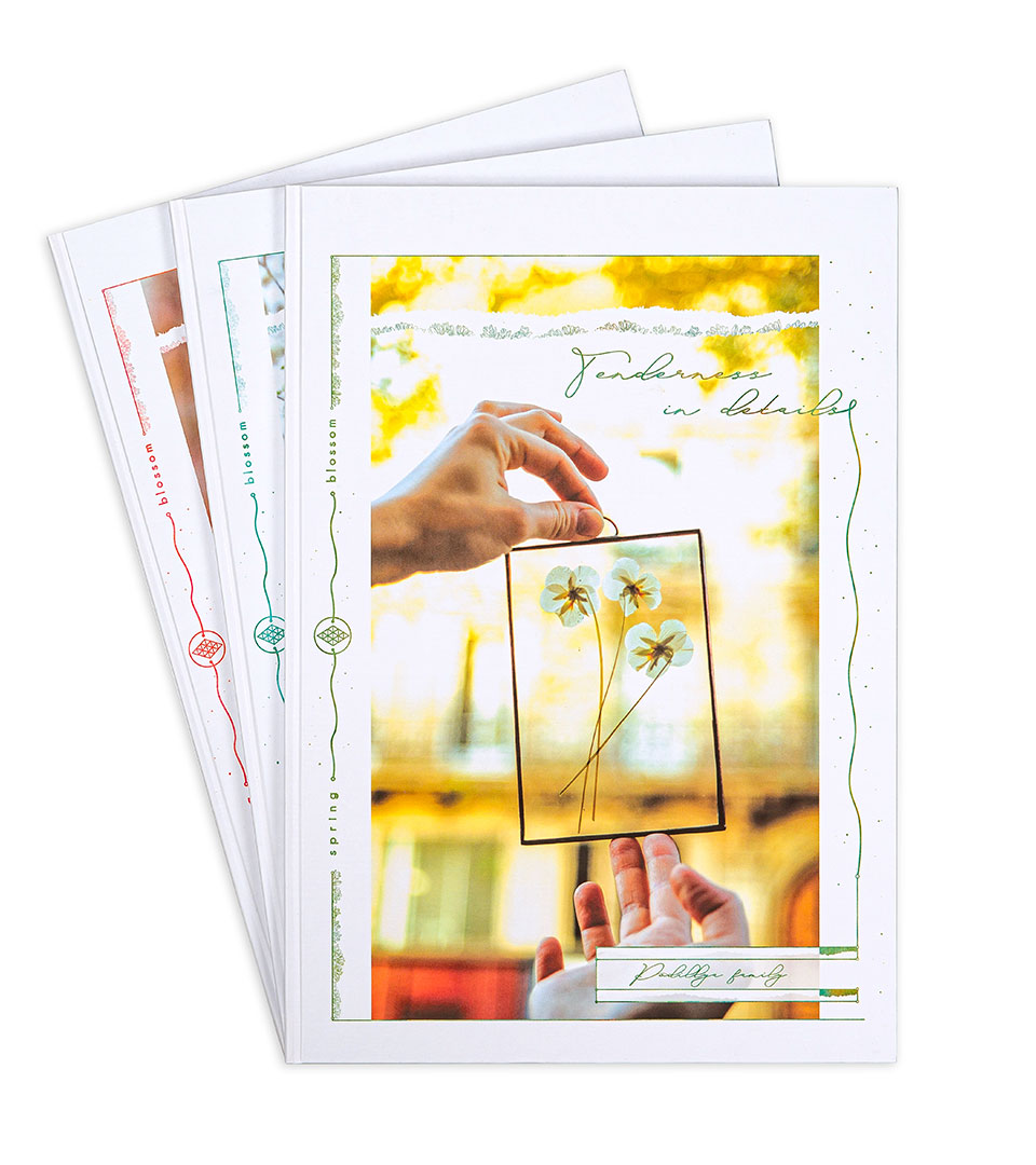 Зошит офісний А4 “Ніжні деталі” фото 1