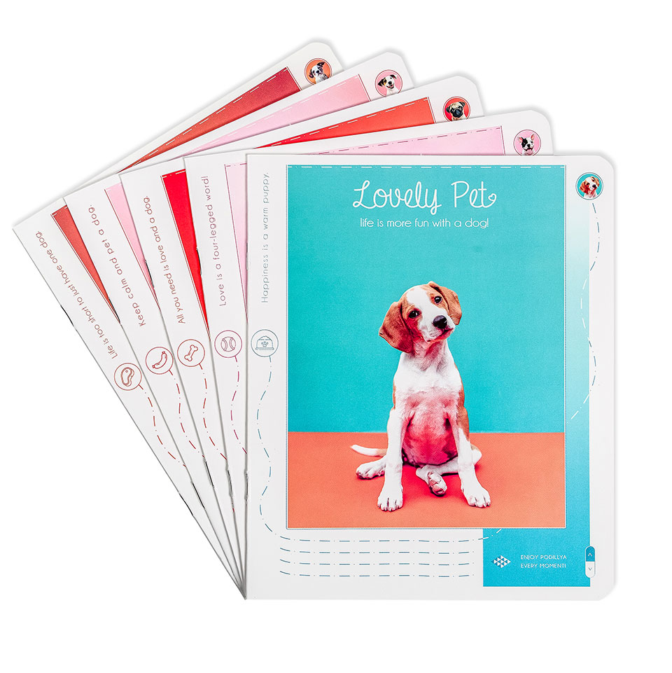 Зошити шкільні “Дружні песики” фото 1