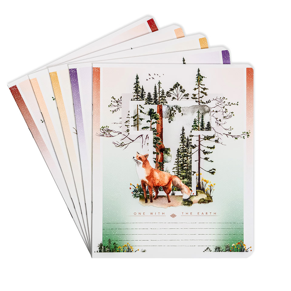 Зошити шкільні “Тварини лісу” фото 1