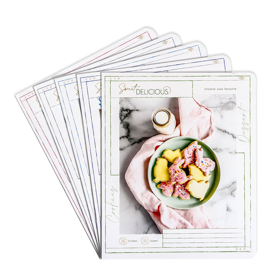 Зошити шкільні “Улюблені десерти” фото 1