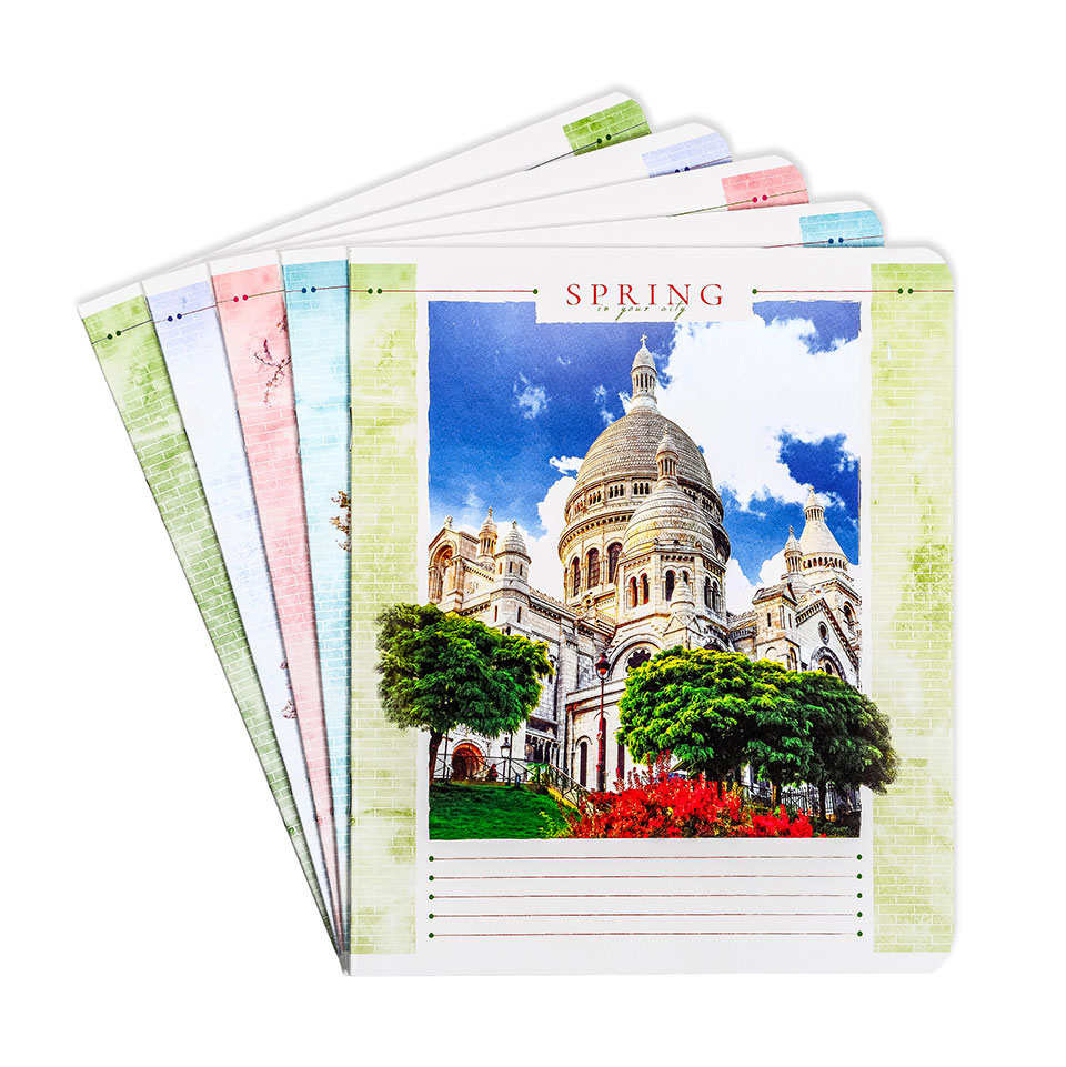 Зошити шкільні “Весна в твоєму місті” фото 1