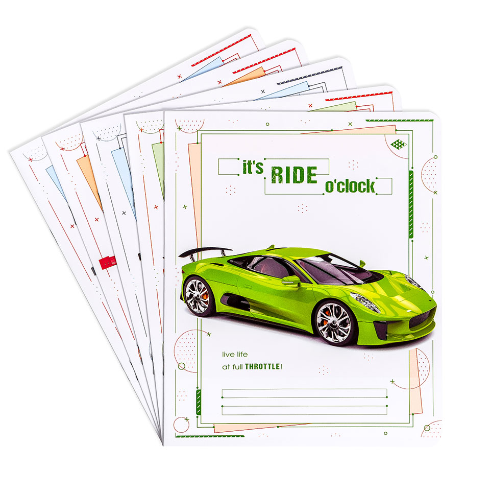 Зошити шкільні “Живи на повну потужність” фото 1