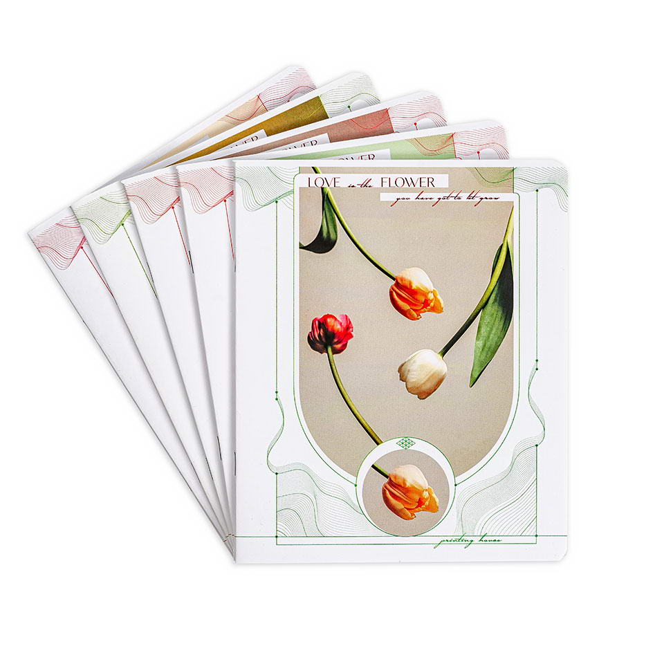 Зошити загальні “Любов це квіти” фото 1