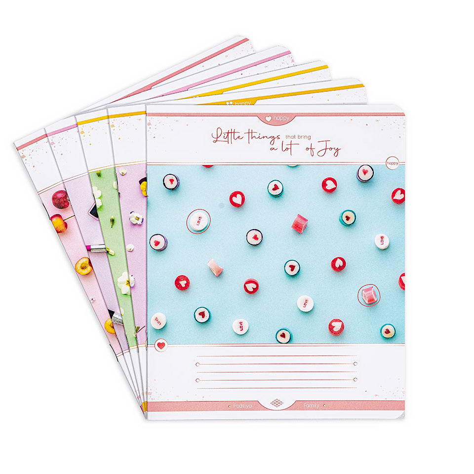 Зошити шкільні “Радість в дрібницях” фото 1