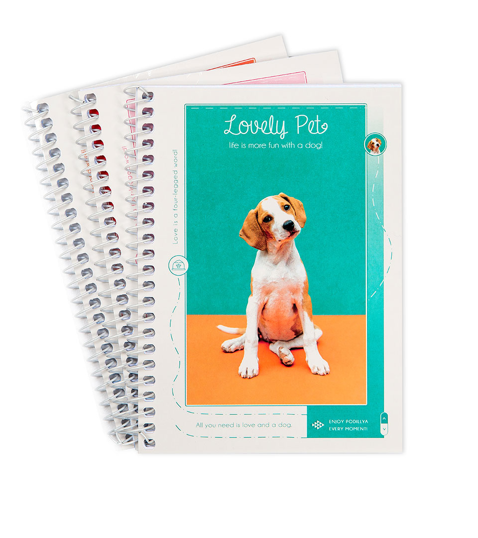 Блокнот А6 “Дружні песики” фото 1