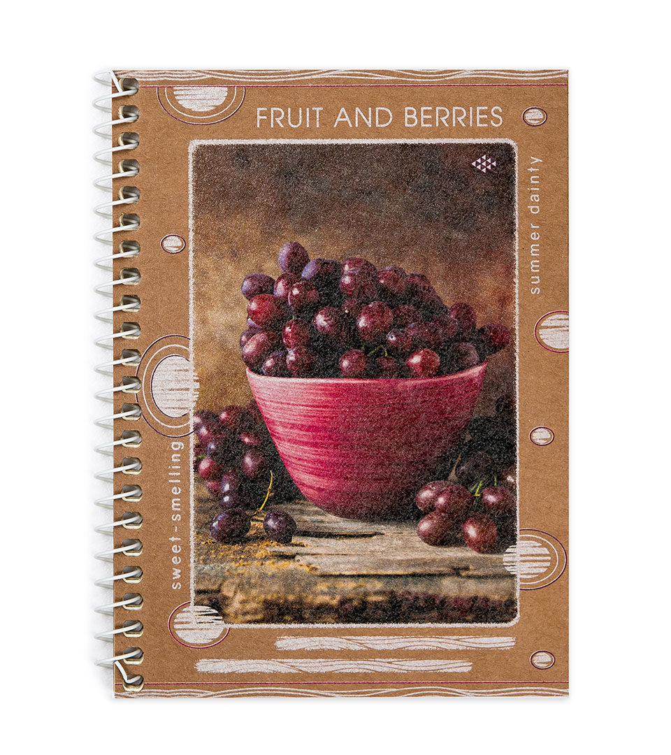 Блокнот А6 крафт “Літні ласощі” фото 2