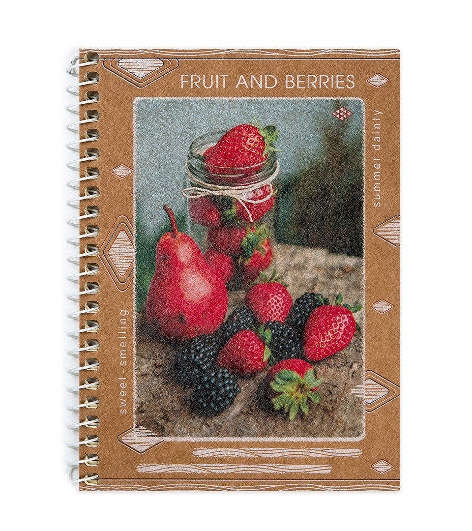Блокнот А6 крафт “Літні ласощі” фото 4