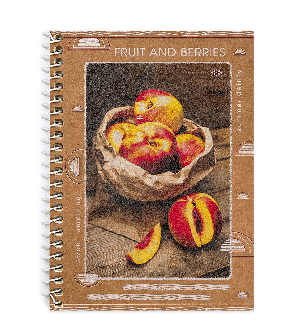 Блокнот А6 крафт “Літні ласощі” фото 3