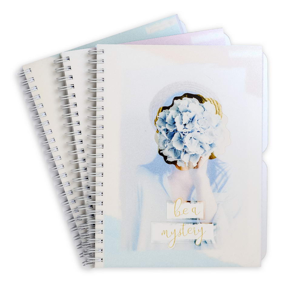 Блокнот А5 з пластиковою обкладинкою “Будь загадковою” фото 1