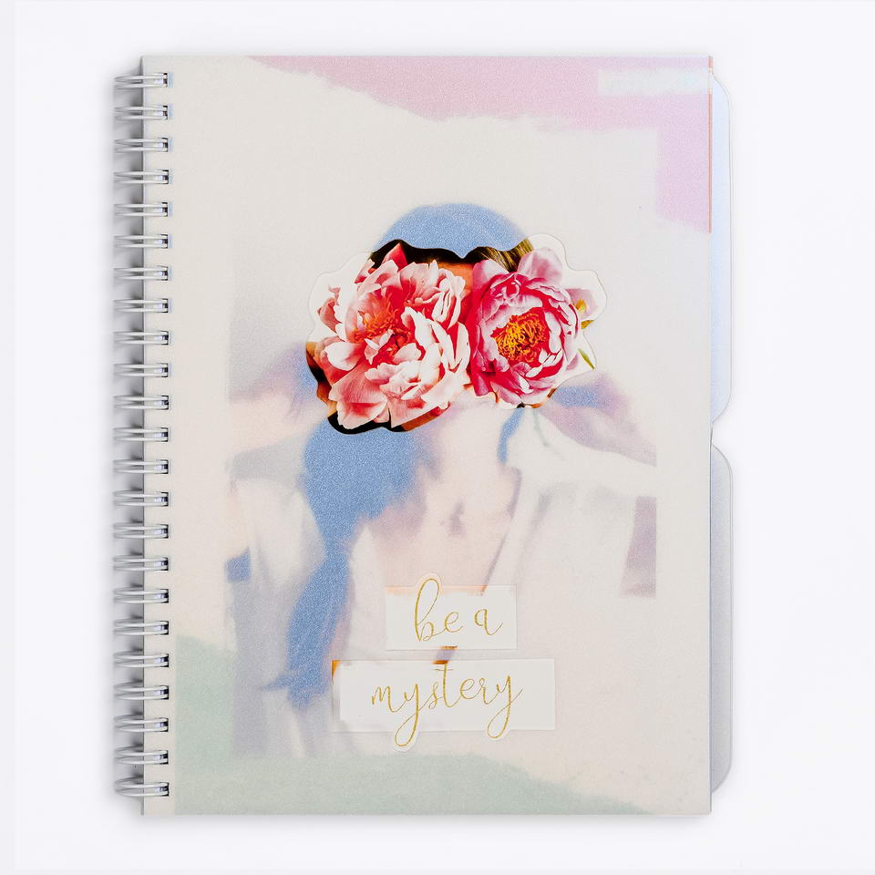 Блокнот А5 з пластиковою обкладинкою “Будь загадковою” фото 4