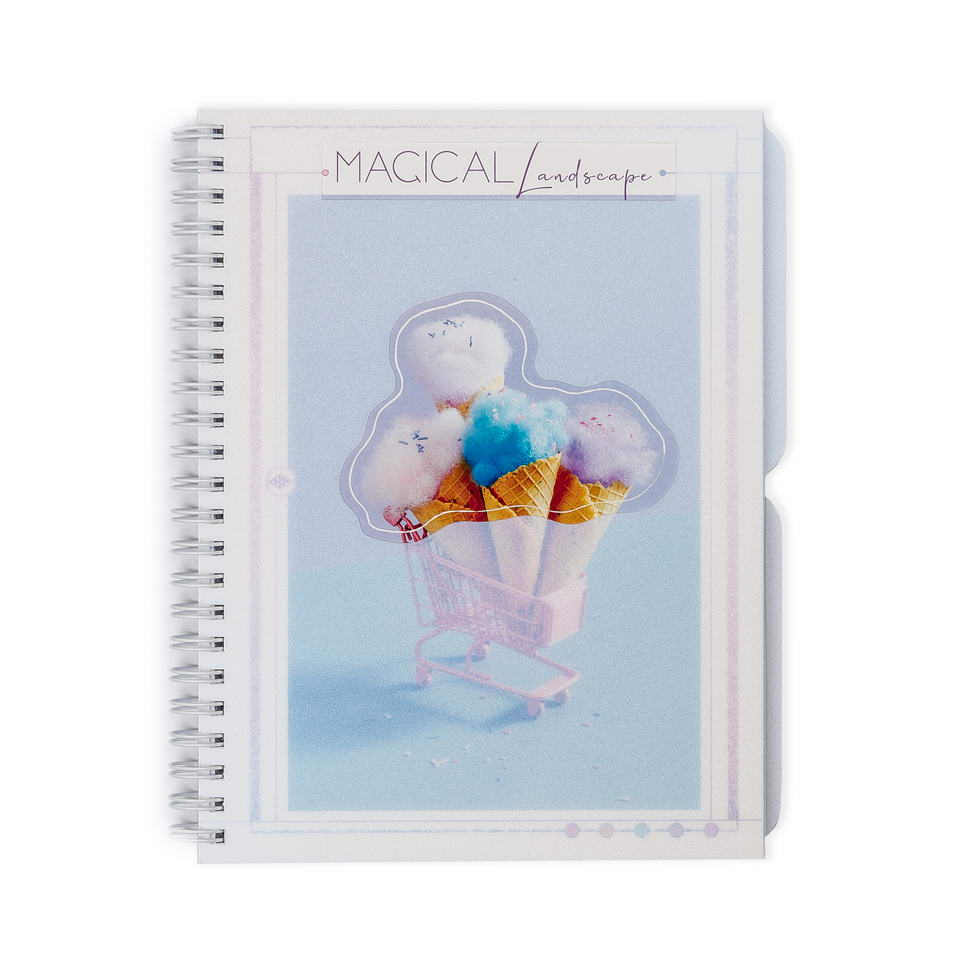 Блокнот А5 з пластиковою обкладинкою “Чарівний пейзаж” фото 3