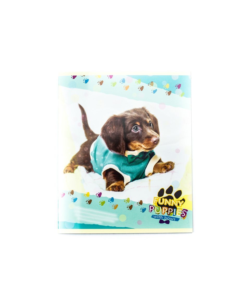 Зошити шкільні “Смішні цуценята” фото 2