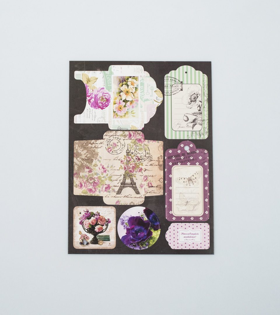 Набір висічок на картоні “Спілий виноград” фото 3